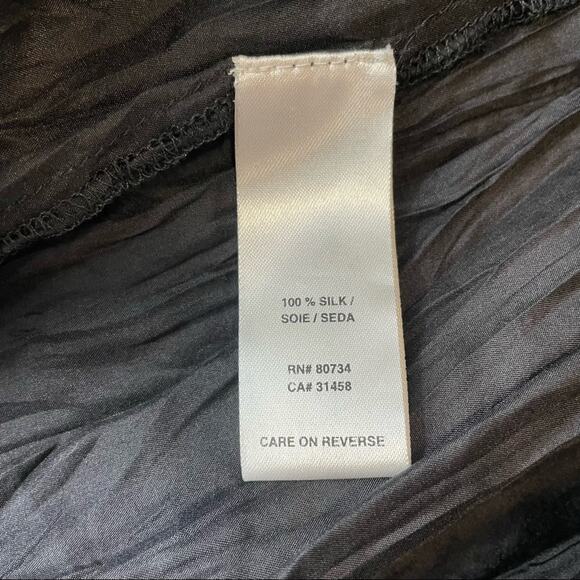 BCBGMaxAzria Silk Broomstick Skirt Womens M Boho Chic Festival Coquette - Picture 4 of 8